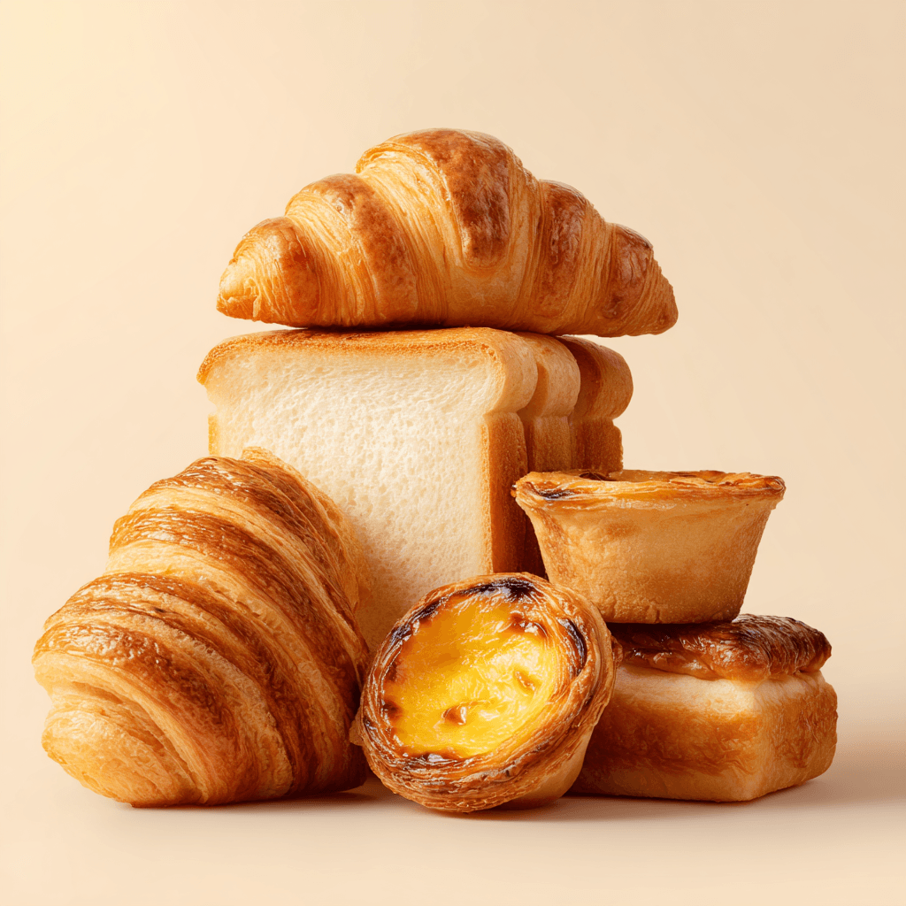 Fresh seasonal pastries sourced with care